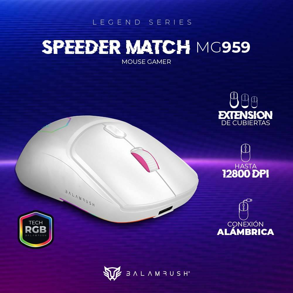 Mouse Gaming Balam Rush MG959 